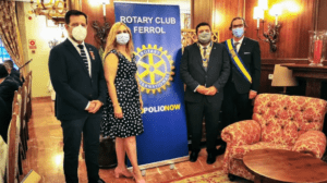 Cambio de cargos en Rotary Club Ferrol