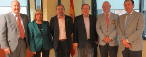 El gobernador del Distrito 2201 visita Ferrol